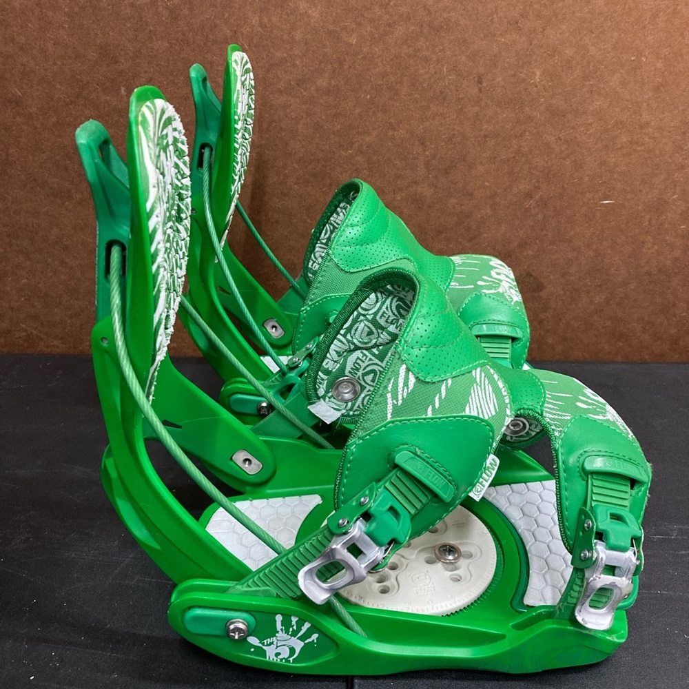 💚 LIKE NEW- XL FLOW THE 5 SNOWBOARD BINDINGS